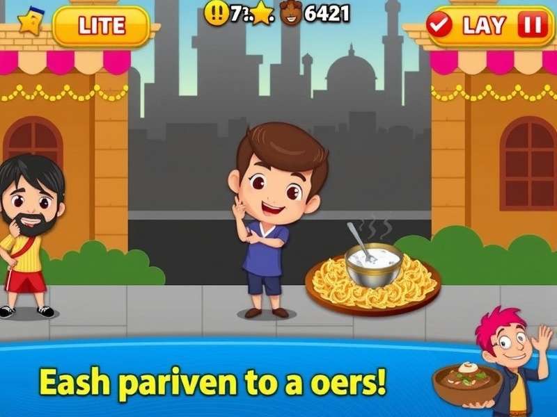 Gujarat Biryani Rush Game Screenshot